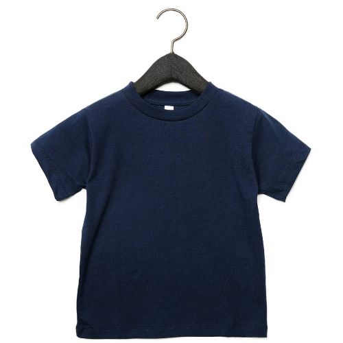 Bella Canvas Toddler Jersey Short Sleeve Tee Navy